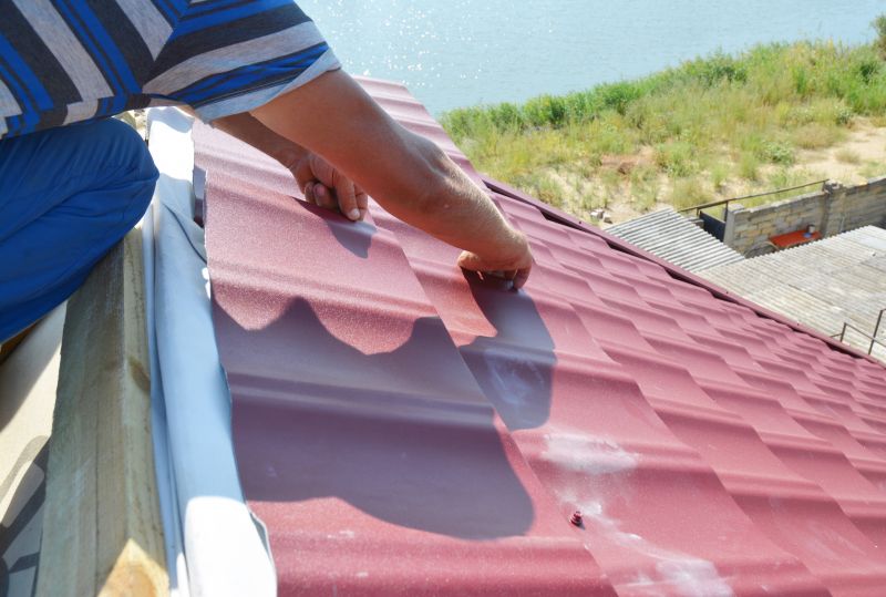 Products For Roof Seam Repairs in use